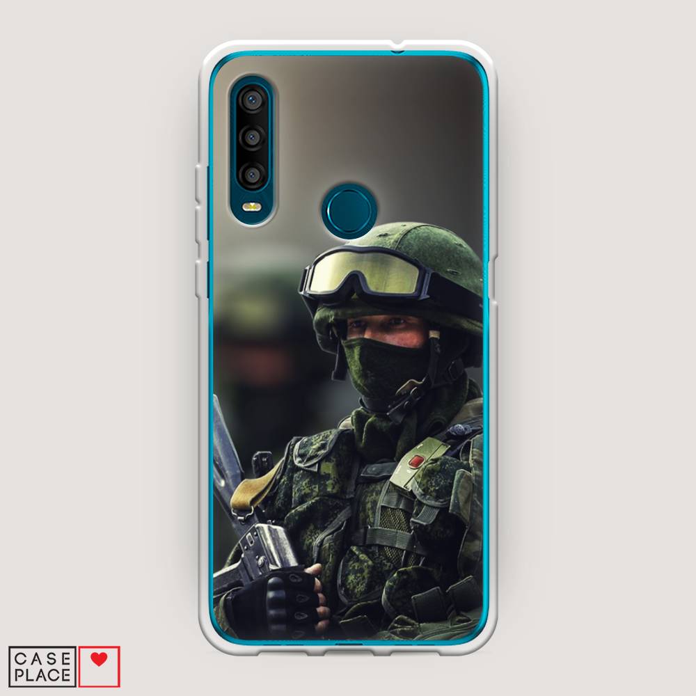 

Чехол Awog на Alcatel 1SE (2020) / Алкатель 1SE (2020) "Солдат", Разноцветный, 171250-5