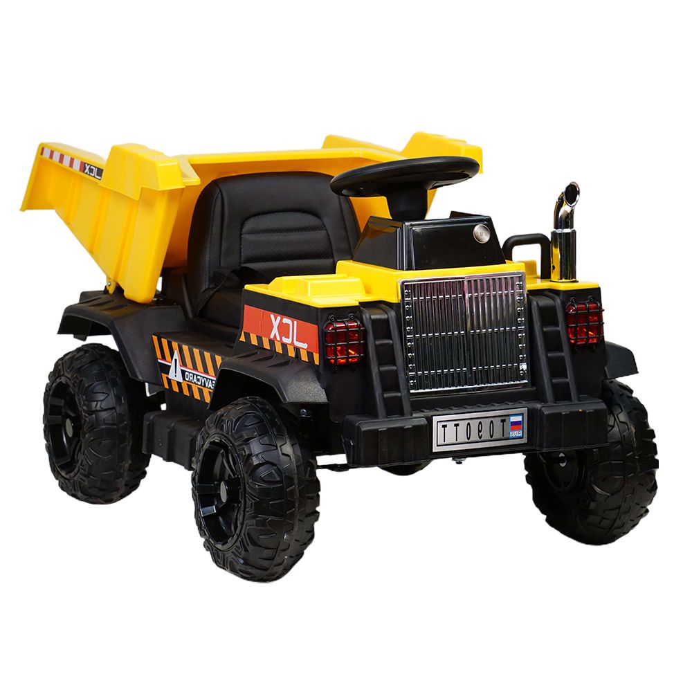 

Электромобиль RIVERTOYS T090TT-YELLOW, Желтый, Детский электромобиль T090TT желтый