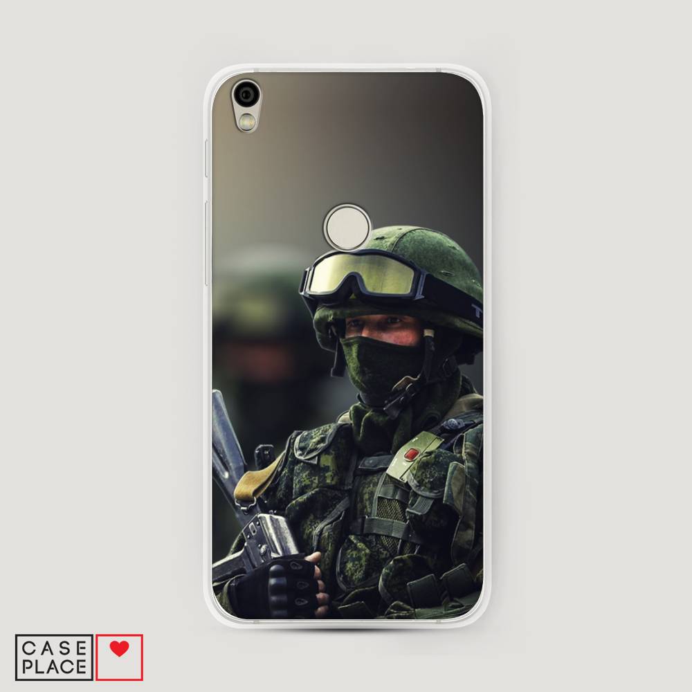 

Чехол Awog на Alcatel Shine Lite / Алкатель Shine Lite "Солдат", 170350-5