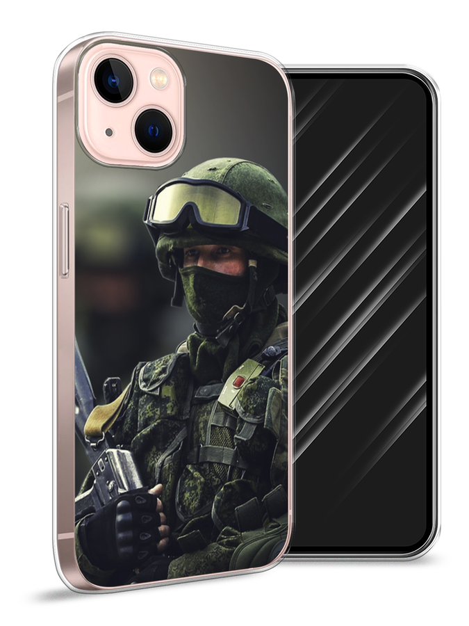 

Чехол Awog на Apple iPhone 13 / Айфон 13 "Солдат", Разноцветный, 14250-5
