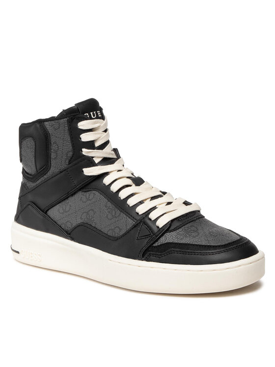 

Кроссовки Verona Basket Mid FM7VBM ELL12 Guess Черный 45 EU, Verona Basket Mid FM7VBM ELL12