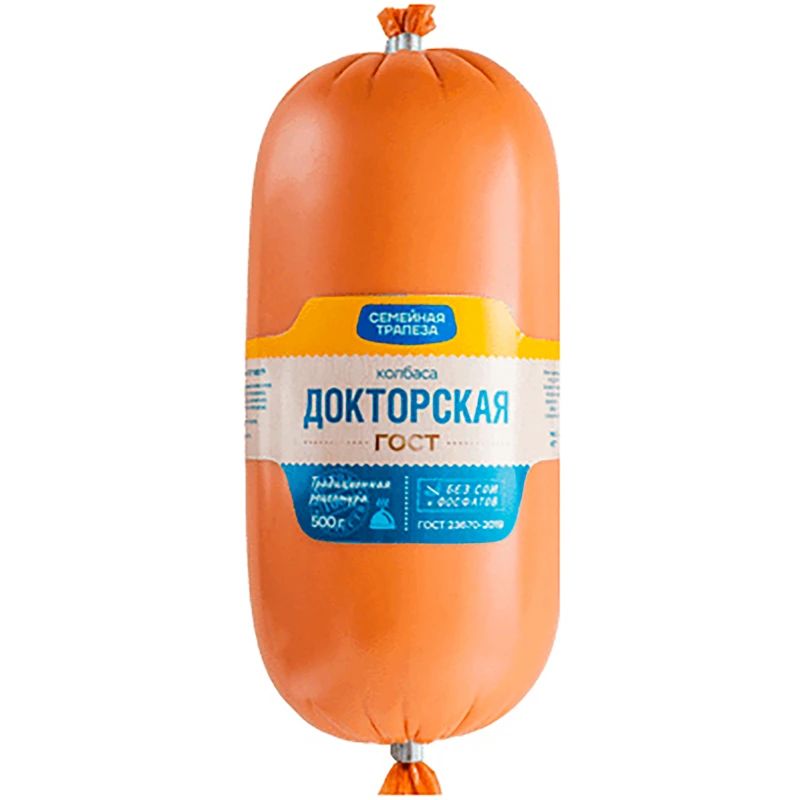 

Колбаса вареная Кузминки Докторская по-семейному