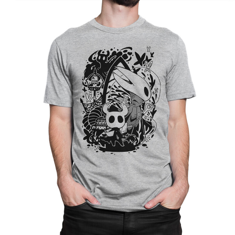 

Футболка мужская Dream Shirts Hollow Knight 999762222 серая 2XL, Hollow Knight 999762222