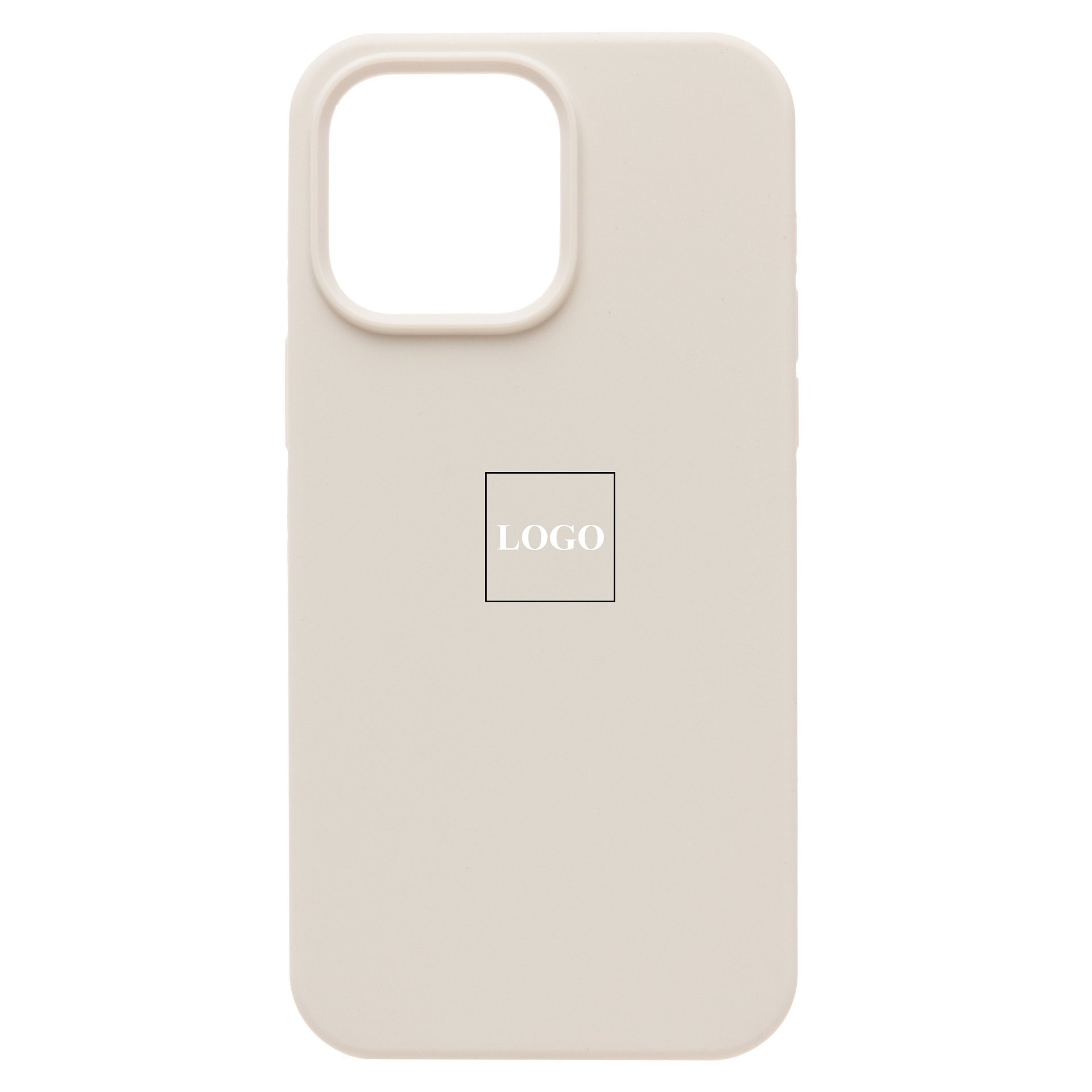 

Чехол для iPhone 14 Pro Max силиконовый Soft Touch <слоновая кость> (премиум), Бежевый