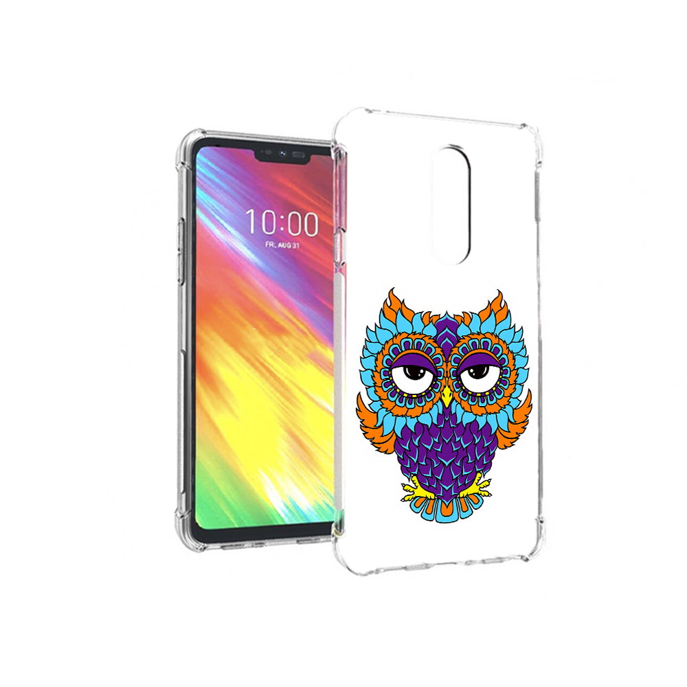 

Чехол MyPads Tocco для LG G7 Цветная сова (PT124618.72.198), Прозрачный, Tocco
