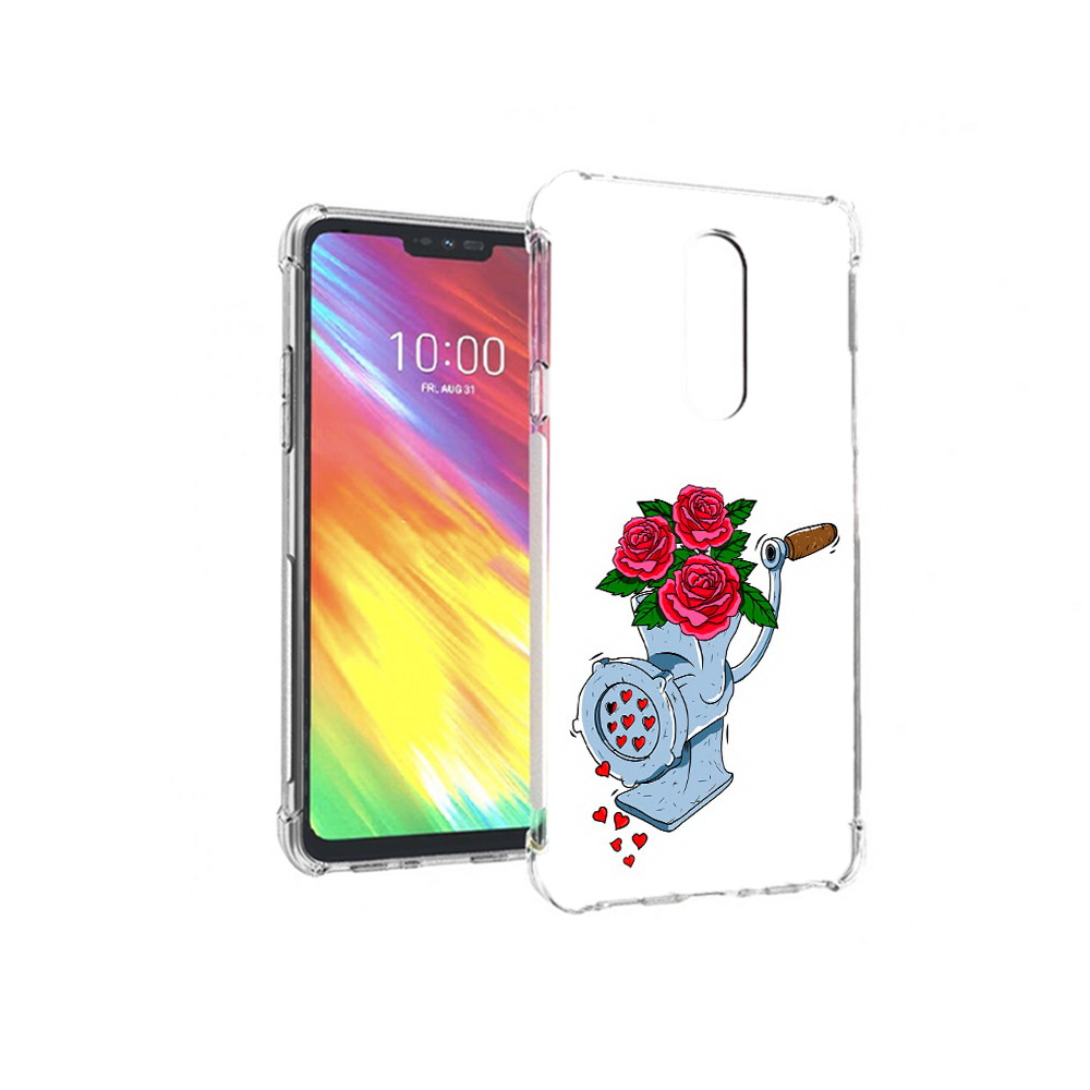 

Чехол MyPads Tocco для LG G7 Цветочные сердца (PT124618.72.199), Прозрачный, Tocco