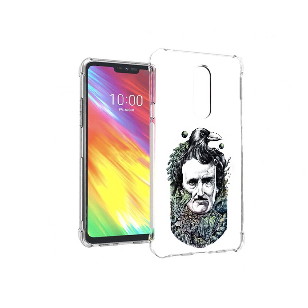 

Чехол MyPads Tocco для LG G7 Эдгар Аллан с вороном (PT124618.72.203), Прозрачный, Tocco