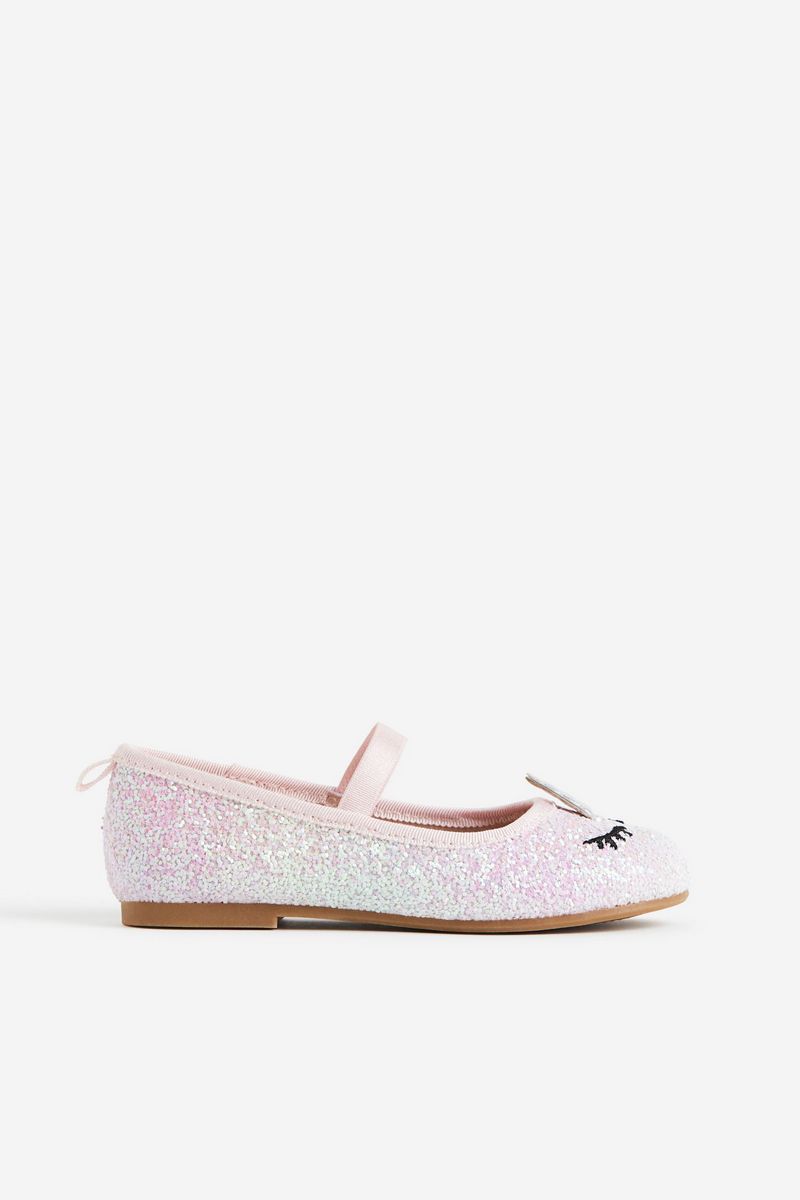 

Балетки детские H&M 1177703, Светло-розовый единорог, 26, 1177703