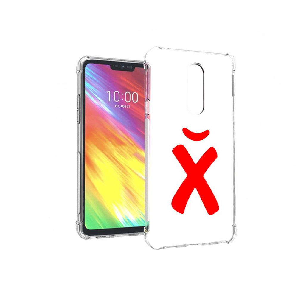 

Чехол MyPads Tocco для LG G7 абстракция буква х (PT124618.72.209), Прозрачный, Tocco