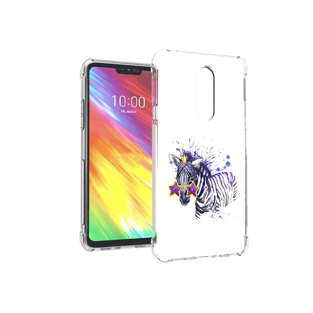 

Чехол MyPads Tocco для LG G7 акварельная зебра (PT124618.72.215), Прозрачный, Tocco