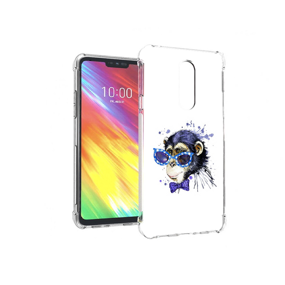 

Чехол MyPads Tocco для LG G7 акварельная обезьяна (PT124618.72.216), Прозрачный, Tocco