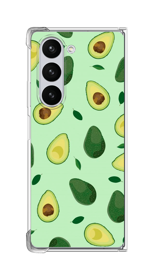 

Чехол на Samsung Galaxy Z Fold 6 "Blue avocado", Коричневый;зеленый, 2109850-1