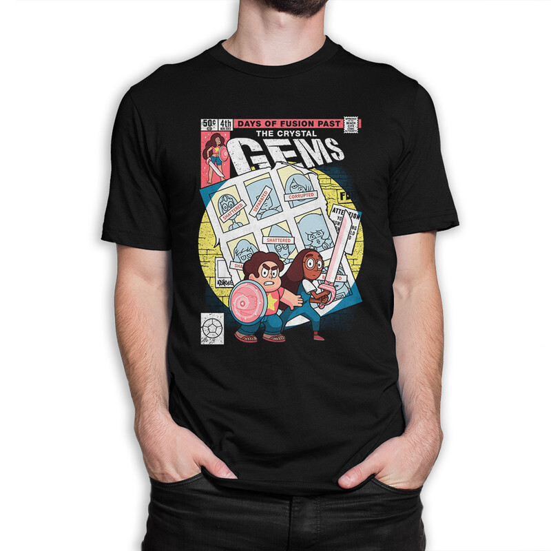 

Футболка мужская Dream Shirts Вселенная Стивена 999764222 черная S, Вселенная Стивена 999764222