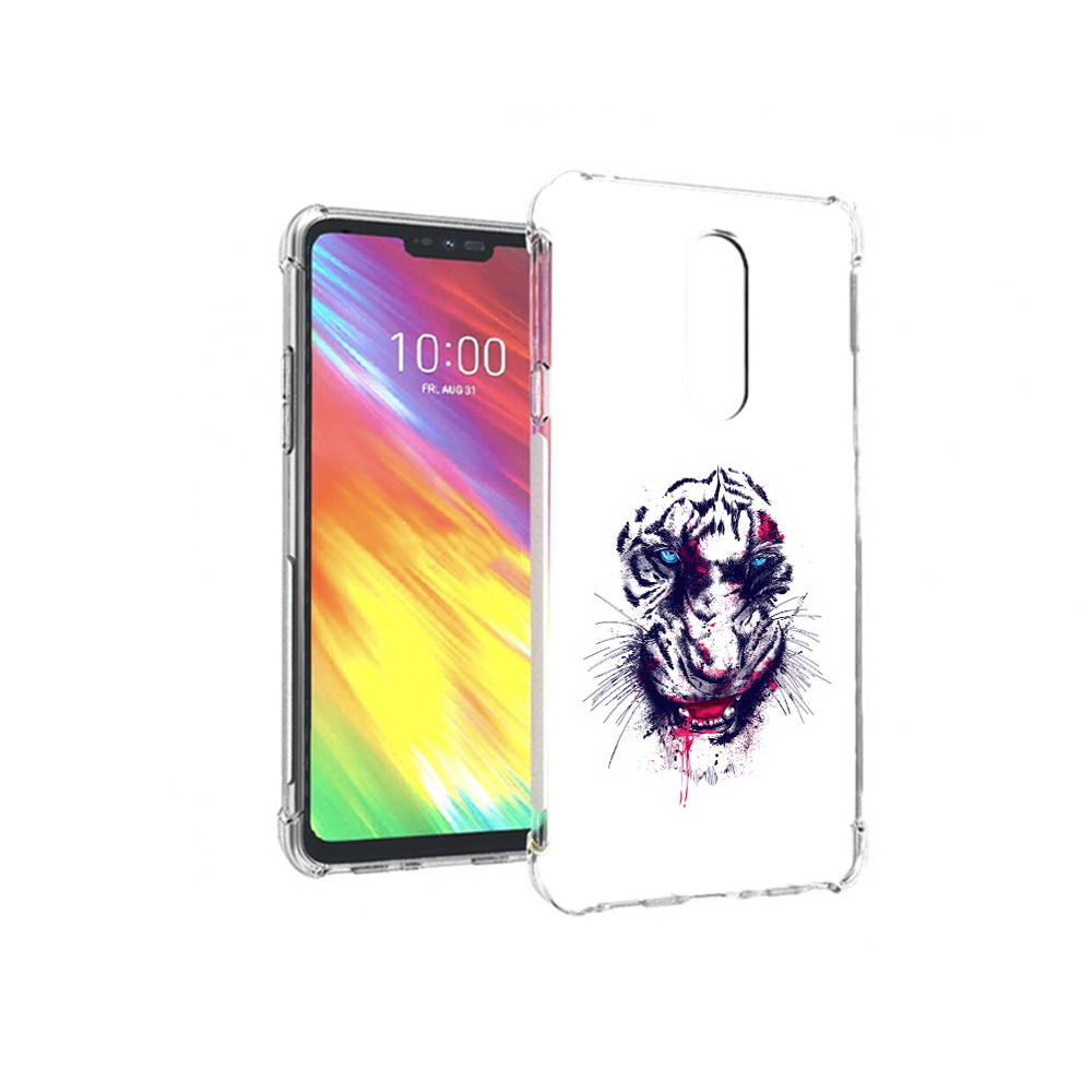 

Чехол MyPads Tocco для LG G7 безумный тигр (PT124618.72.228), Прозрачный, Tocco