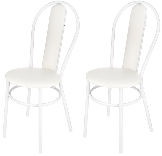 

Комплект стульев KETT-UP Сицилия, белый / белый, 2 шт, Сицилия