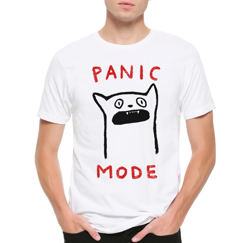 

Футболка мужская DreamShirts Studio Паникующий Котик - Panic Mode 2 белая L, Белый, Паникующий Котик - Panic Mode 2