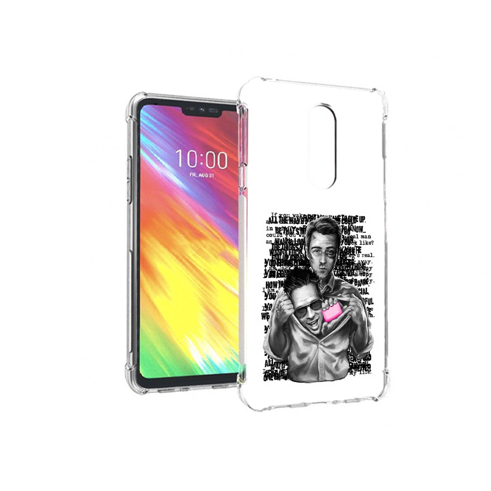 

Чехол MyPads Tocco для LG G7 бойцовский клуб (PT124618.72.242), Прозрачный, Tocco