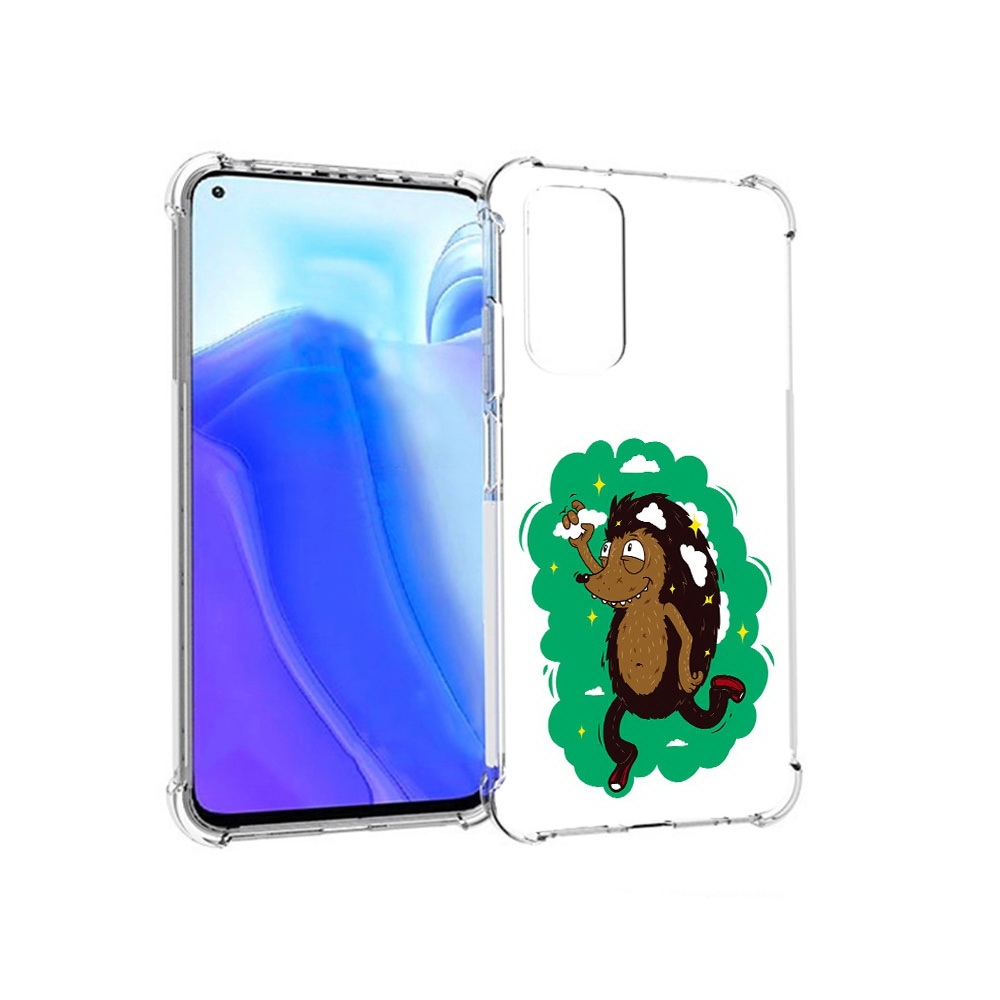 

Чехол MyPads Tocco для Xiaomi Redmi Note 11S Ежик в облаках (PT162215.279.77), Tocco