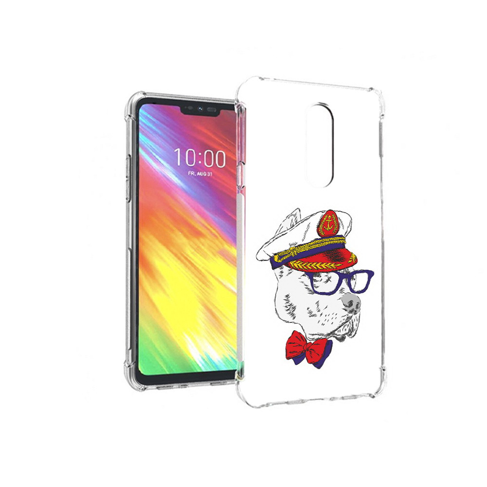 

Чехол MyPads Tocco для LG G7 бульдог (PT124618.72.251), Прозрачный, Tocco
