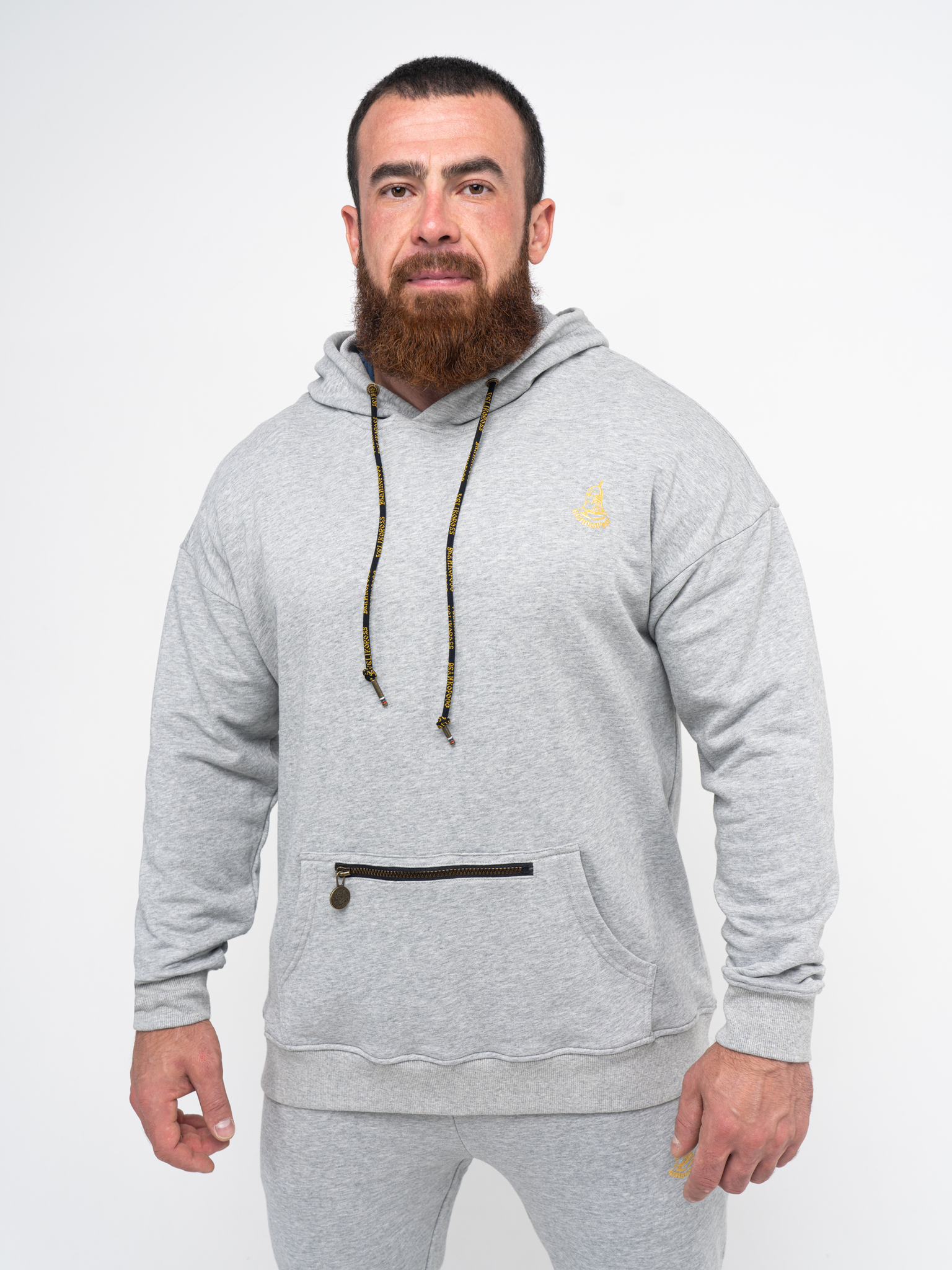 

Худи мужское Великоросс hlg2 серое 40 RU, hlg2