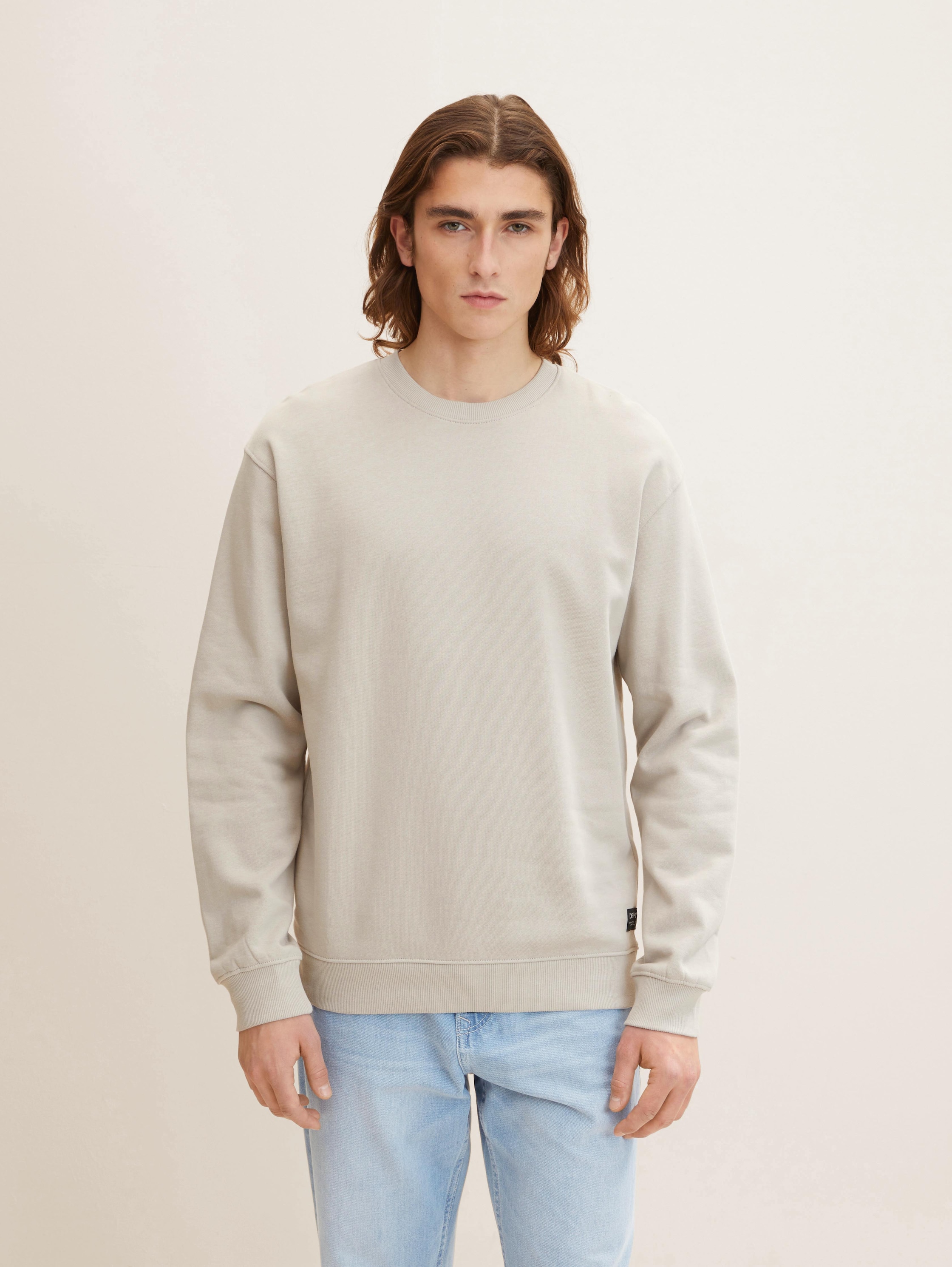 

Свитшот мужской TOM TAILOR 1032765 бежевый XL, 1032765