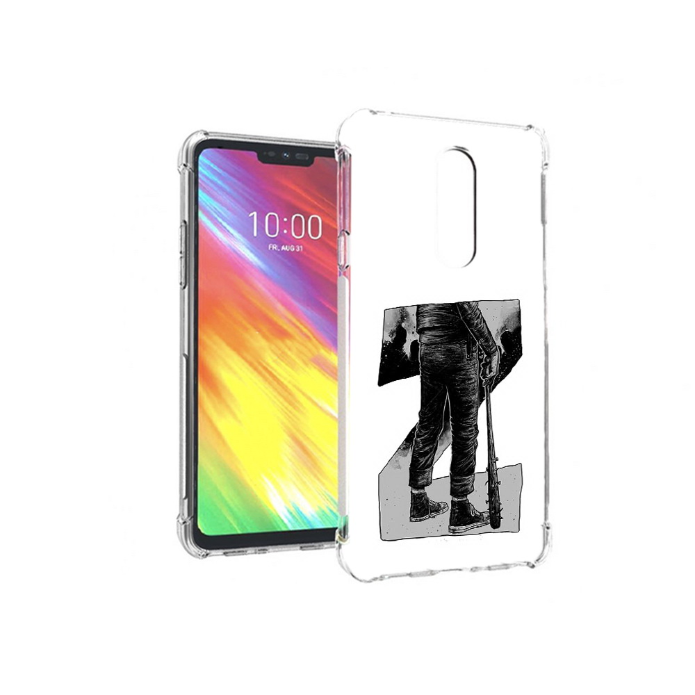 

Чехол MyPads Tocco для LG G7 воин черно белый (PT124618.72.265), Tocco