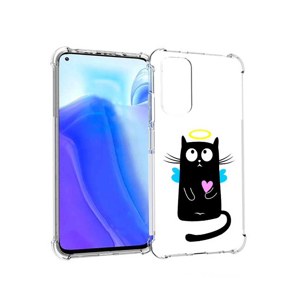 

Чехол MyPads Tocco для Xiaomi Redmi Note 11S Кот ангелок (PT162215.279.96), Tocco