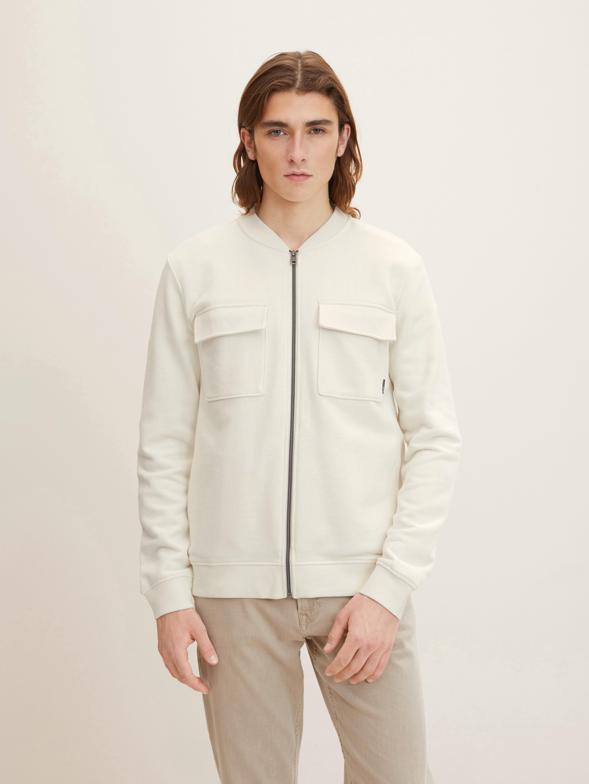 

Толстовка мужская TOM TAILOR 1032772 белая XL, Белый, 1032772