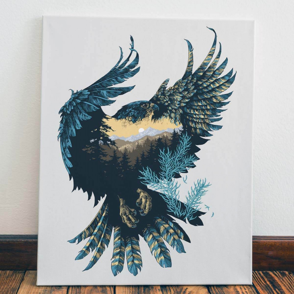 

Картина Red Panda Орлиная грация40x60