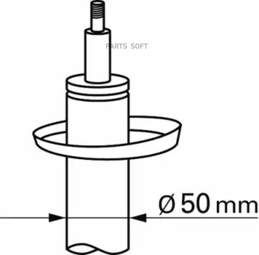

Амортизатор подвески Sachs 312267