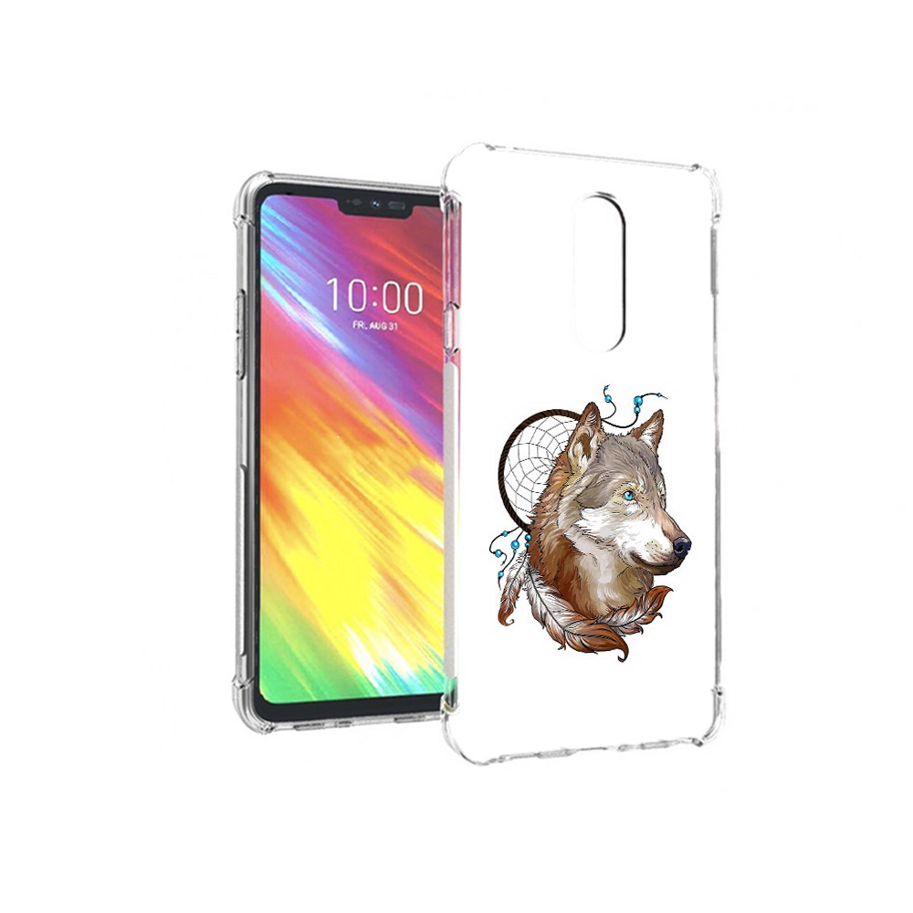 

Чехол MyPads Tocco для LG G7 волк и ловец снов (PT124618.72.269), Прозрачный, Tocco