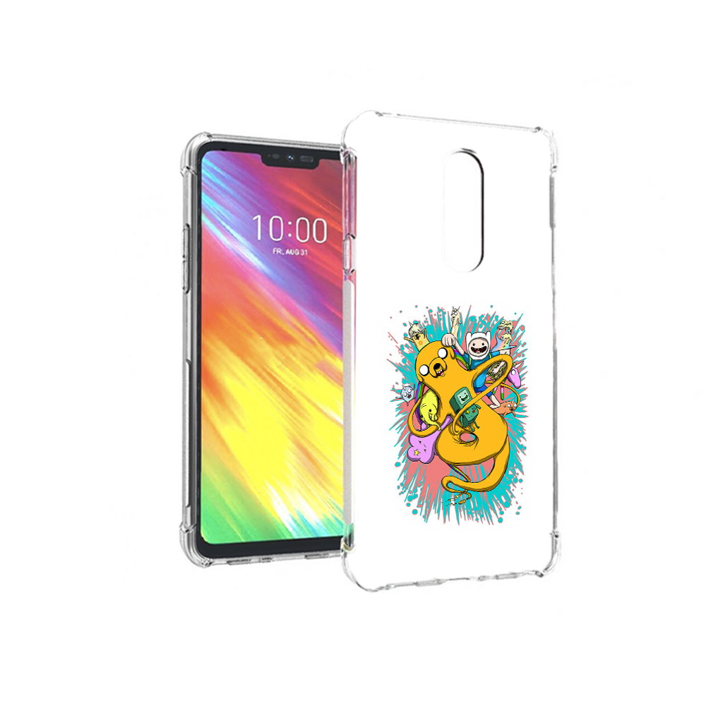 

Чехол MyPads Tocco для LG G7 время приключений рисунок (PT124618.72.276), Прозрачный, Tocco