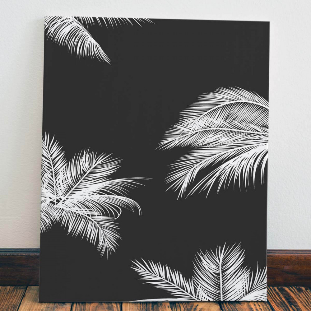 

Картина Red Panda Перьевые листья40x60