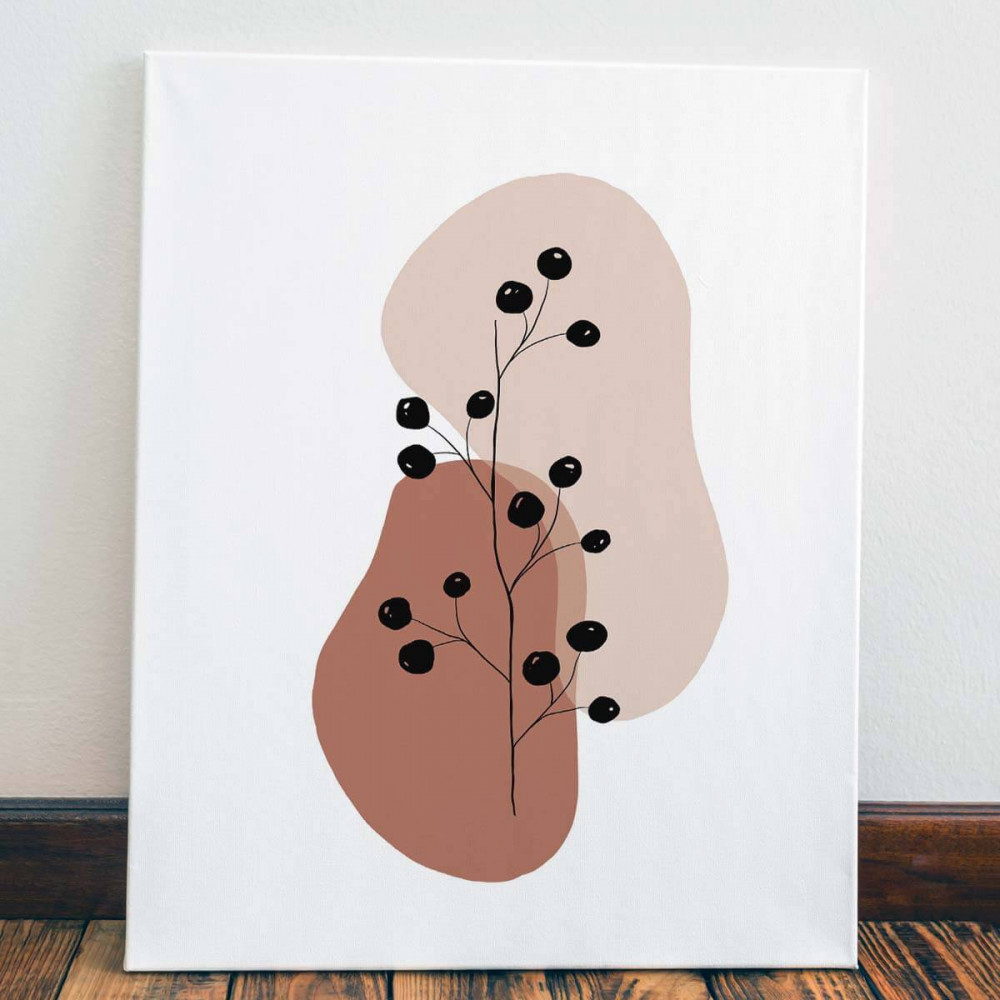 

Картина Red Panda Веточка С Ягодами40x60