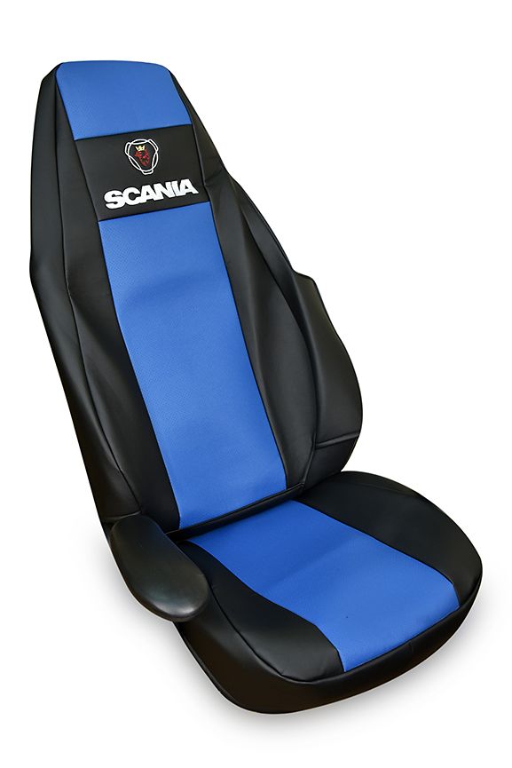 

Чехлы на сиденья SCANIA 5 серия (1 ремень) Синий ЭКО КОЖА