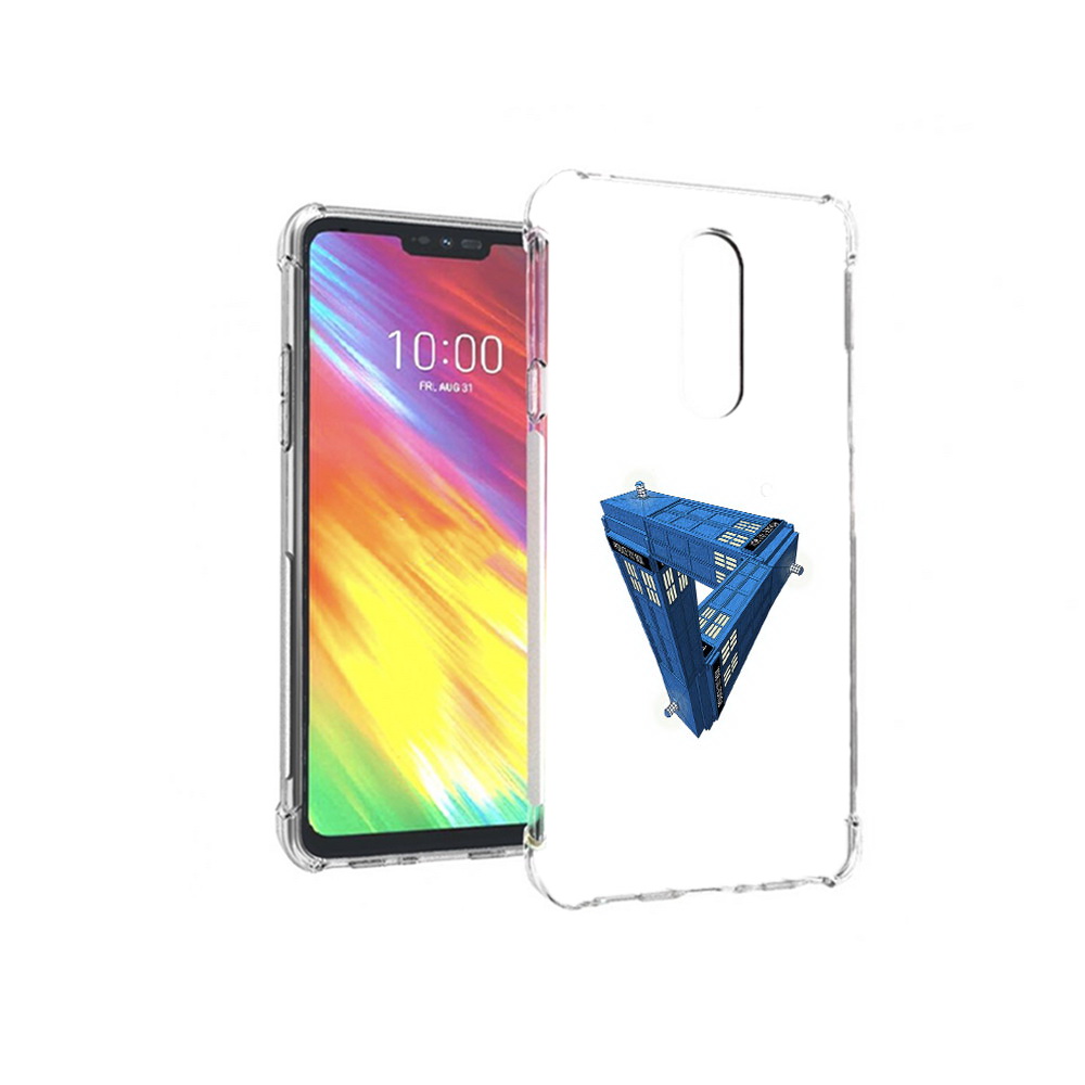 

Чехол MyPads Tocco для LG G7 головолока абстракция (PT124618.72.291), Прозрачный, Tocco