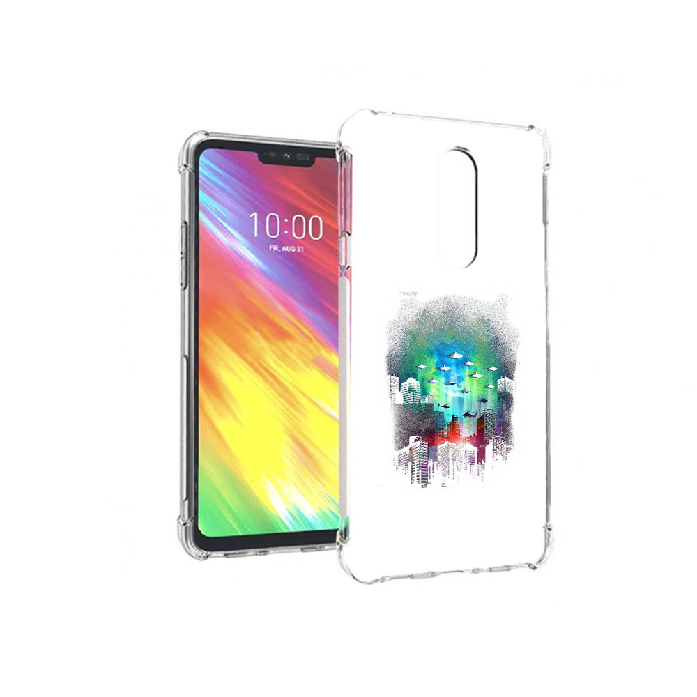 

Чехол MyPads Tocco для LG G7 город в свечении (PT124618.72.296), Прозрачный, Tocco