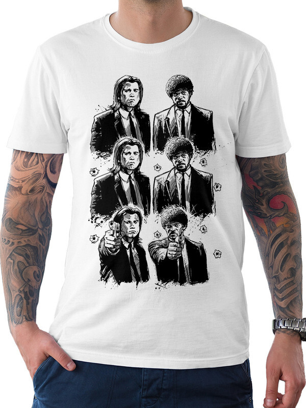 

Футболка мужская Dream Shirts Криминальное Чтиво белая XL, Криминальное Чтиво