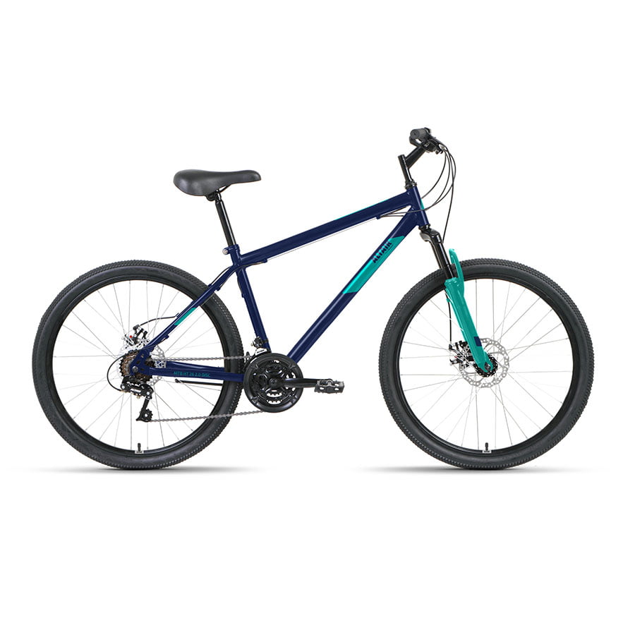 Велосипед Altair MTB HT 26 2.0 D Темно-синий/Бирюзовый 2022 г 19