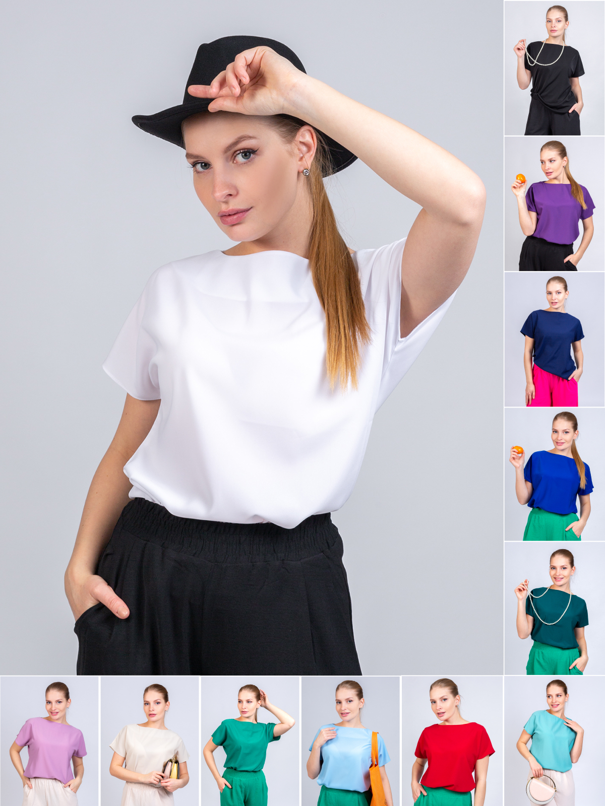 

Блуза женская KARMALIFE 22275 белая 44 RU, Белый, 22275