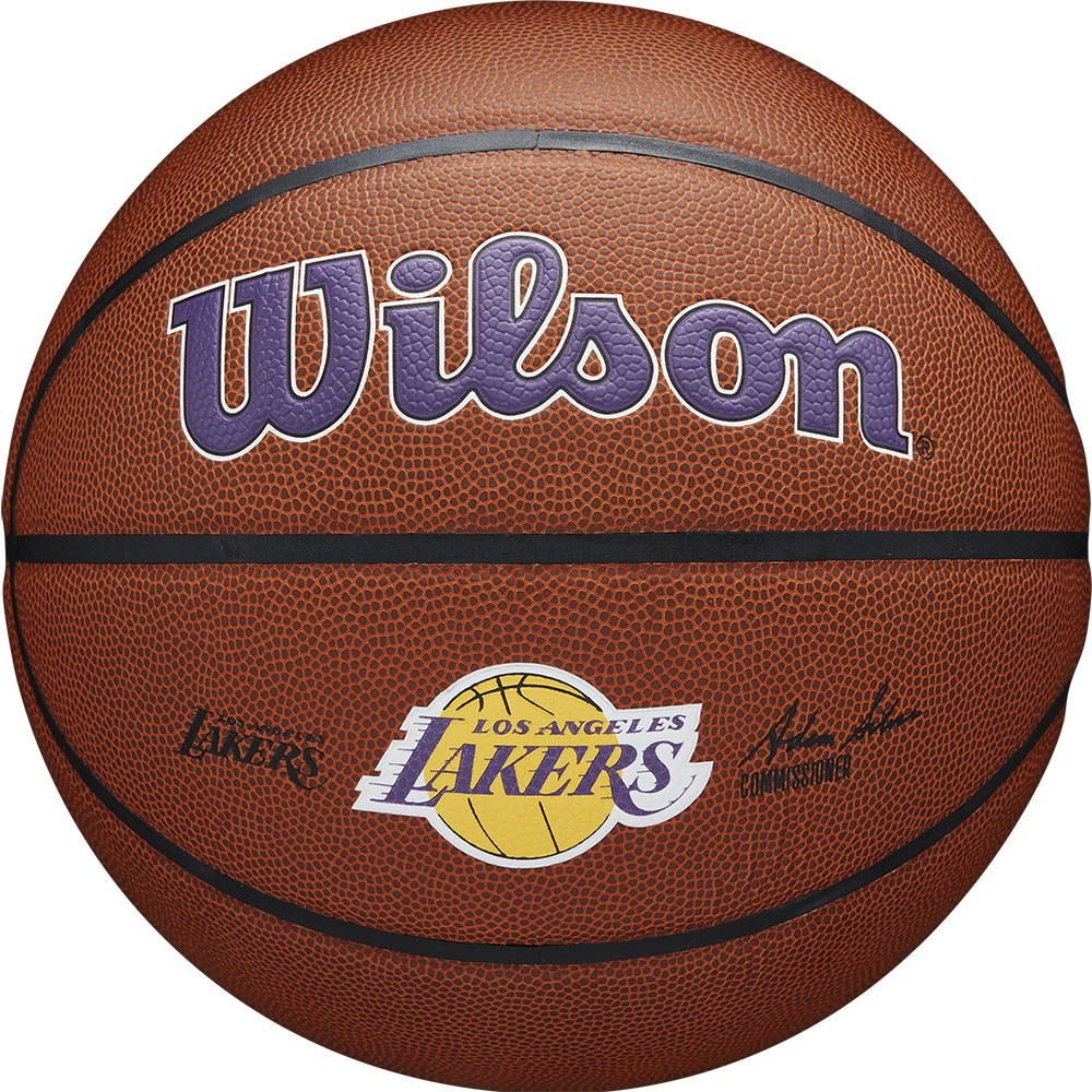 Баскетбольный мяч Wilson NBA LA Lakers WTB3100XBLAL размер 7