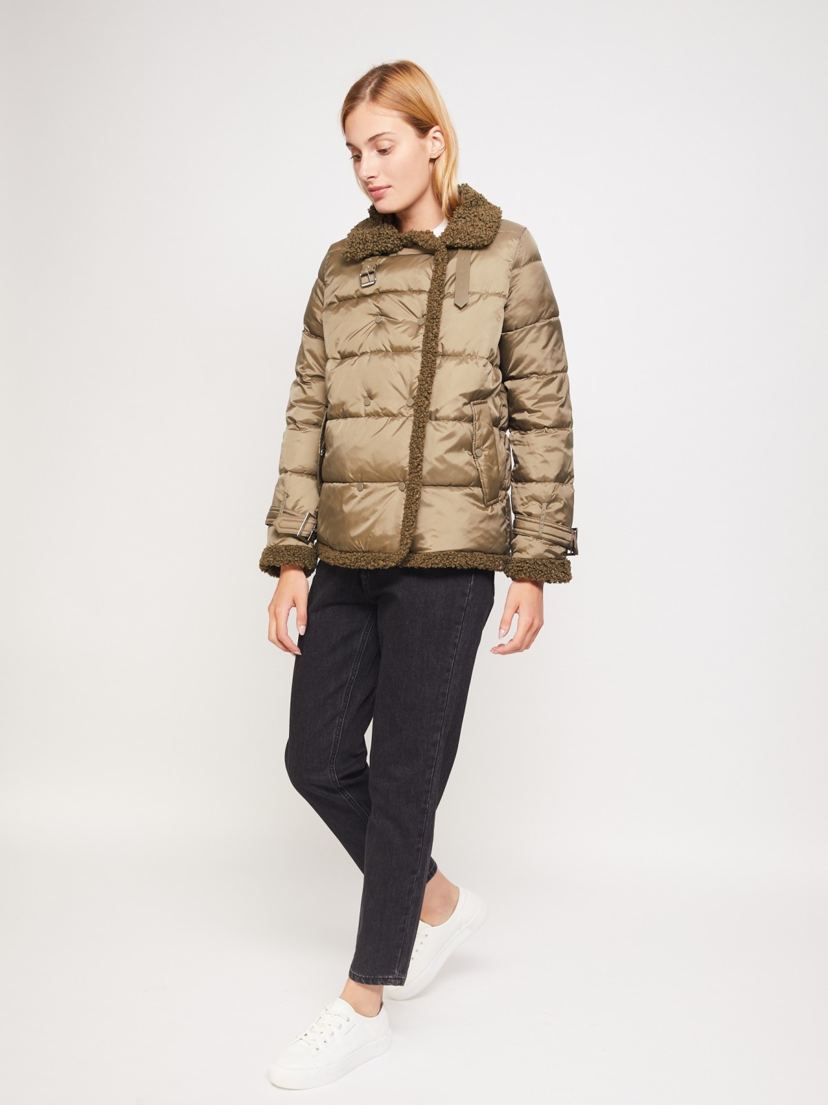 

Куртка женская Zolla 213351391547501 хаки XS, 0213351391547501
