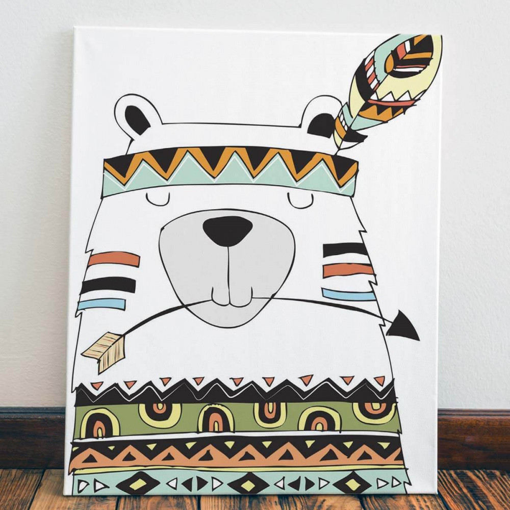 

Картина Red Panda Мишка Индеец40x60