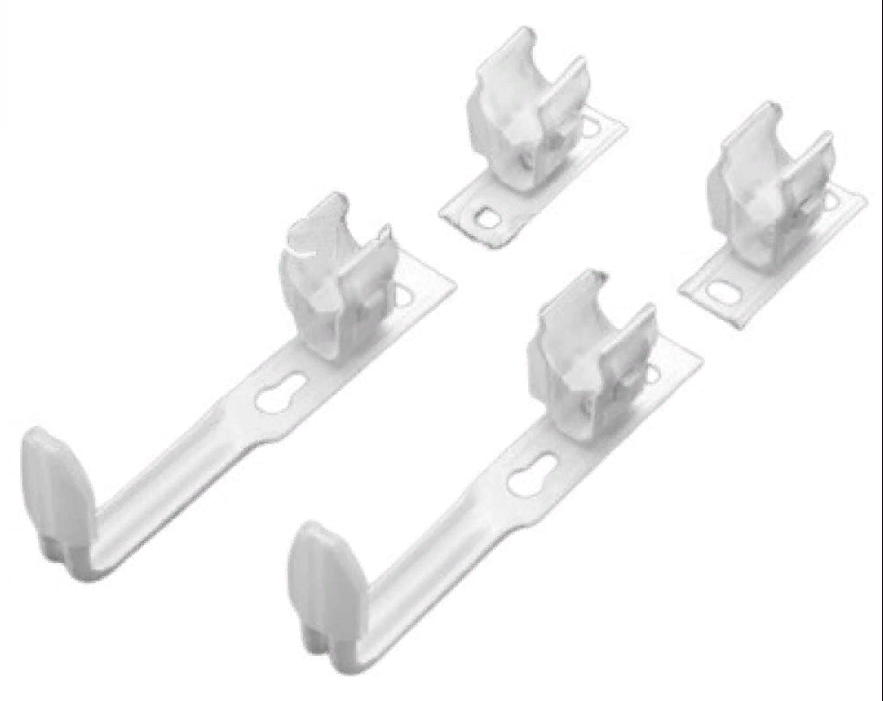 Комплект кронштейнов для радиатора Zehnder Charlesтon EasyFix SMB2T (2 шт) белый (RAL9016)