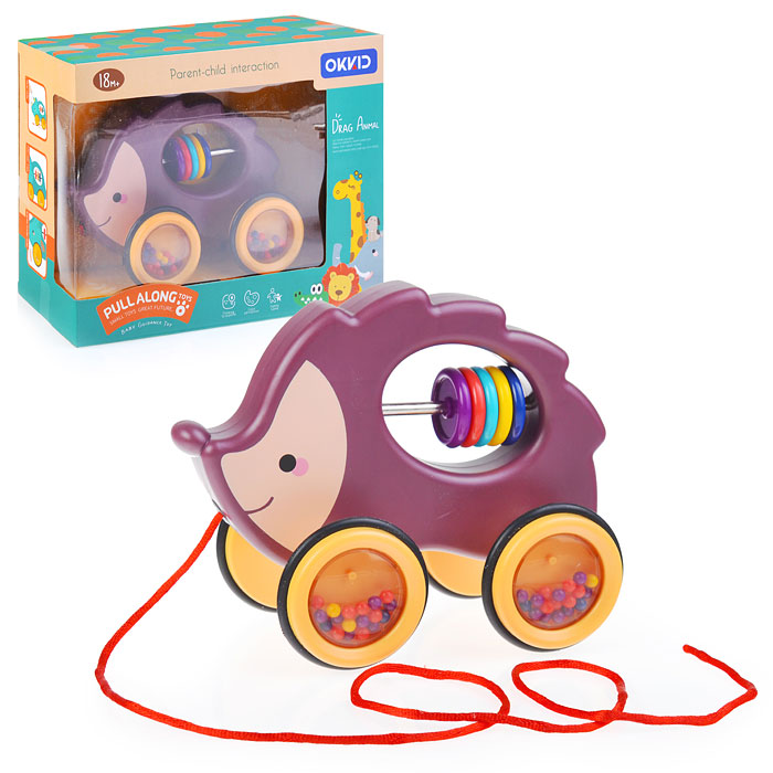 

Развивающая игрушка Oubaoloon Еж, в пакете U000438/2907-8