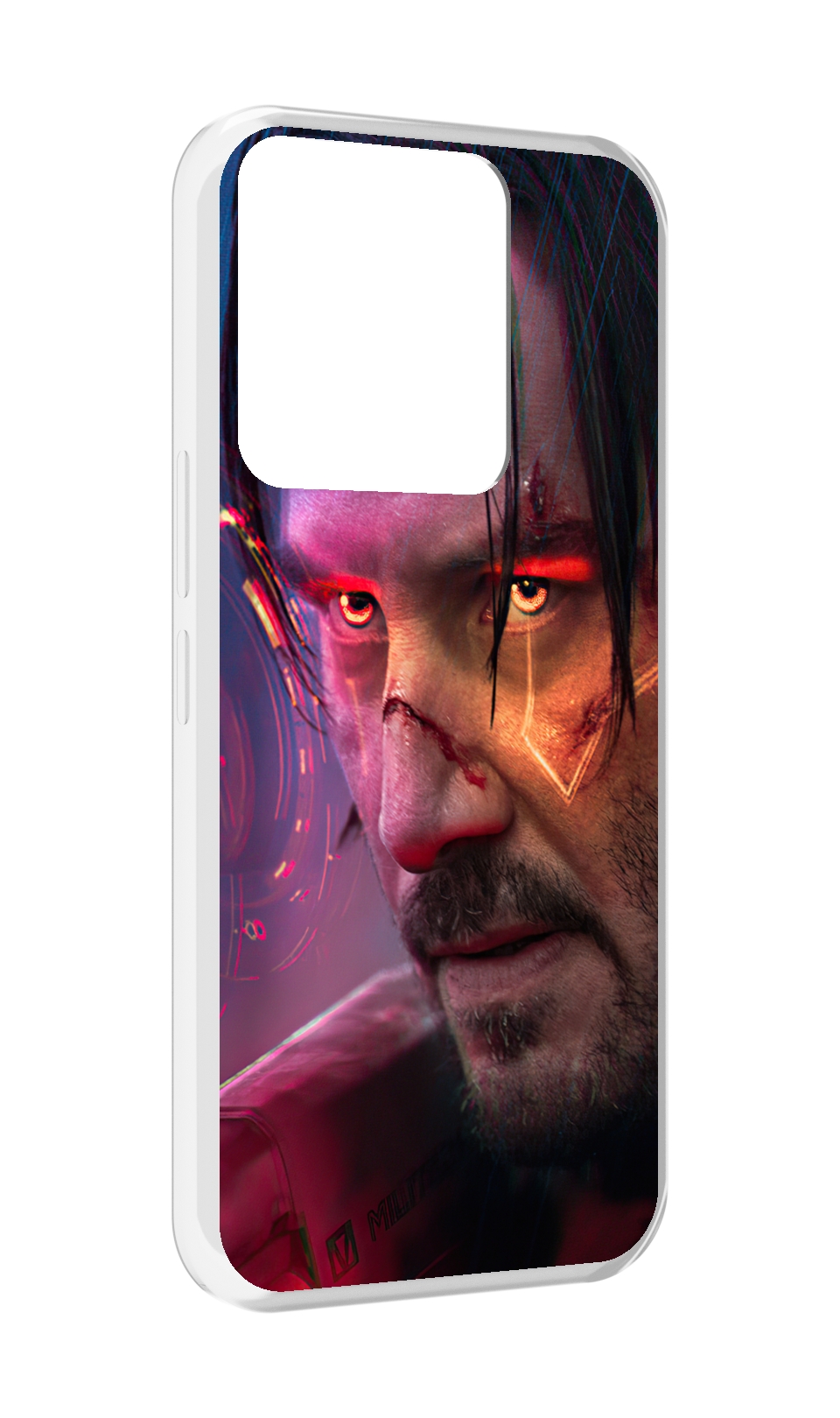 

Чехол MyPads cyberpunk 2077 Джонни Сильверхенд для Tecno Spark Go 2022 / Tecno Spark 8C, Прозрачный, Tocco