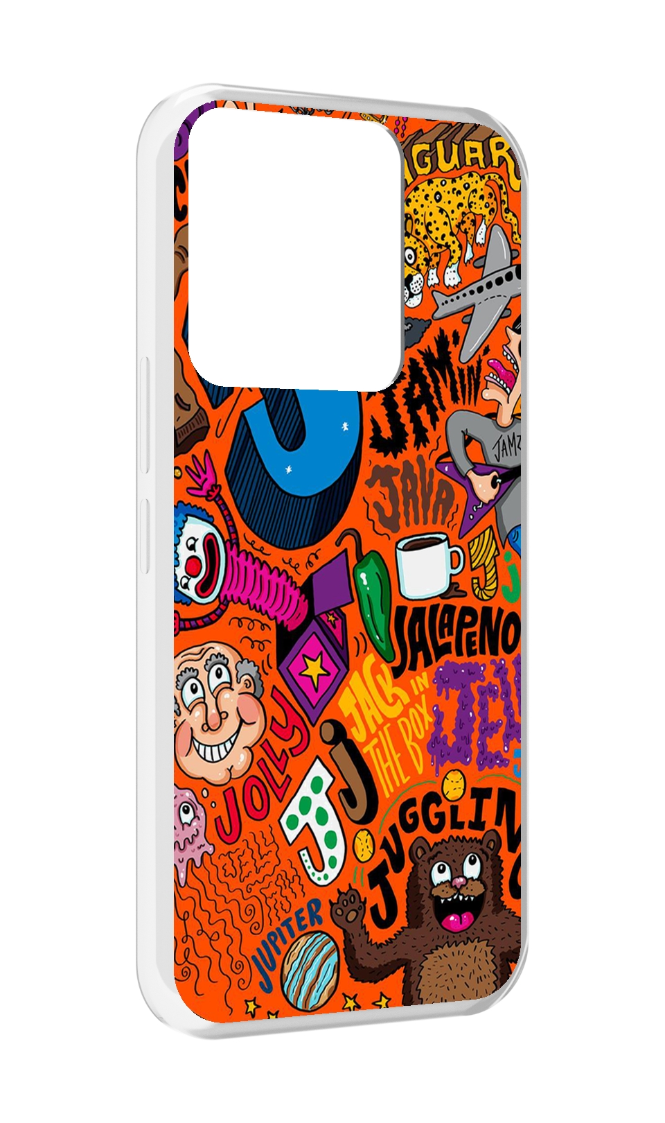 

Чехол MyPads funky-decor для Tecno Spark Go 2022 / Tecno Spark 8C, Прозрачный, Tocco