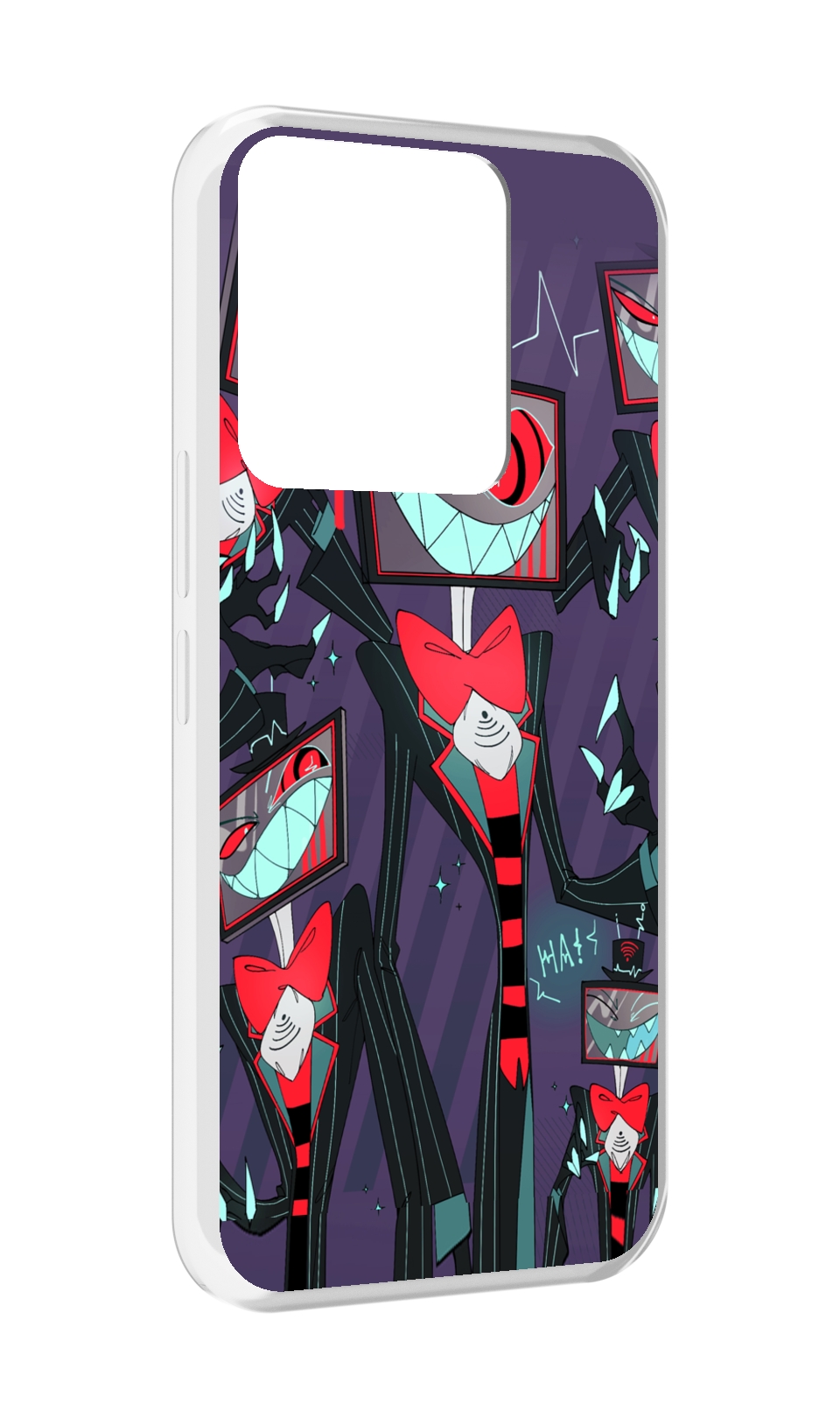 

Чехол MyPads hazbin hotel для Tecno Spark Go 2022 / Tecno Spark 8C, Прозрачный, Tocco