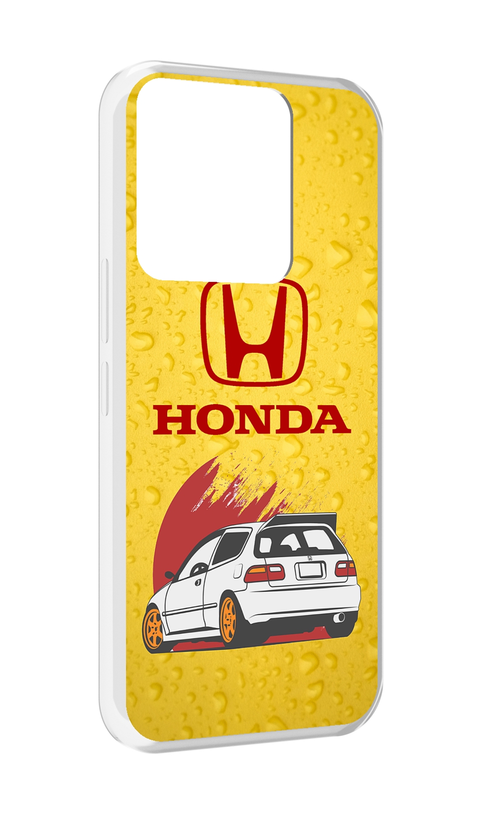 

Чехол MyPads honda-motor для Tecno Spark Go 2022 / Tecno Spark 8C, Прозрачный, Tocco