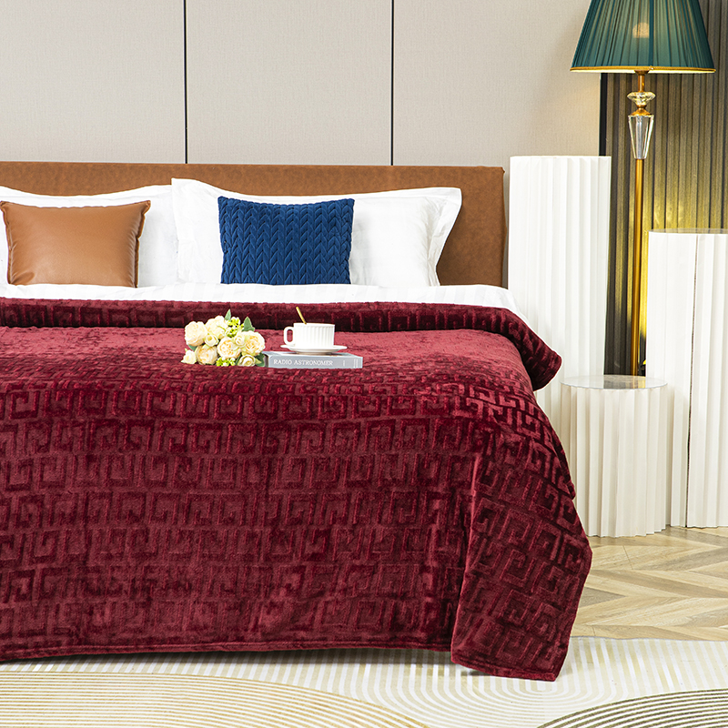 

Плед Dilya Home 150х200 см красный, 5